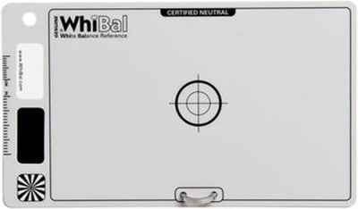Tarjeta gris referencia G7 para balance blancos 3.5x6pulg