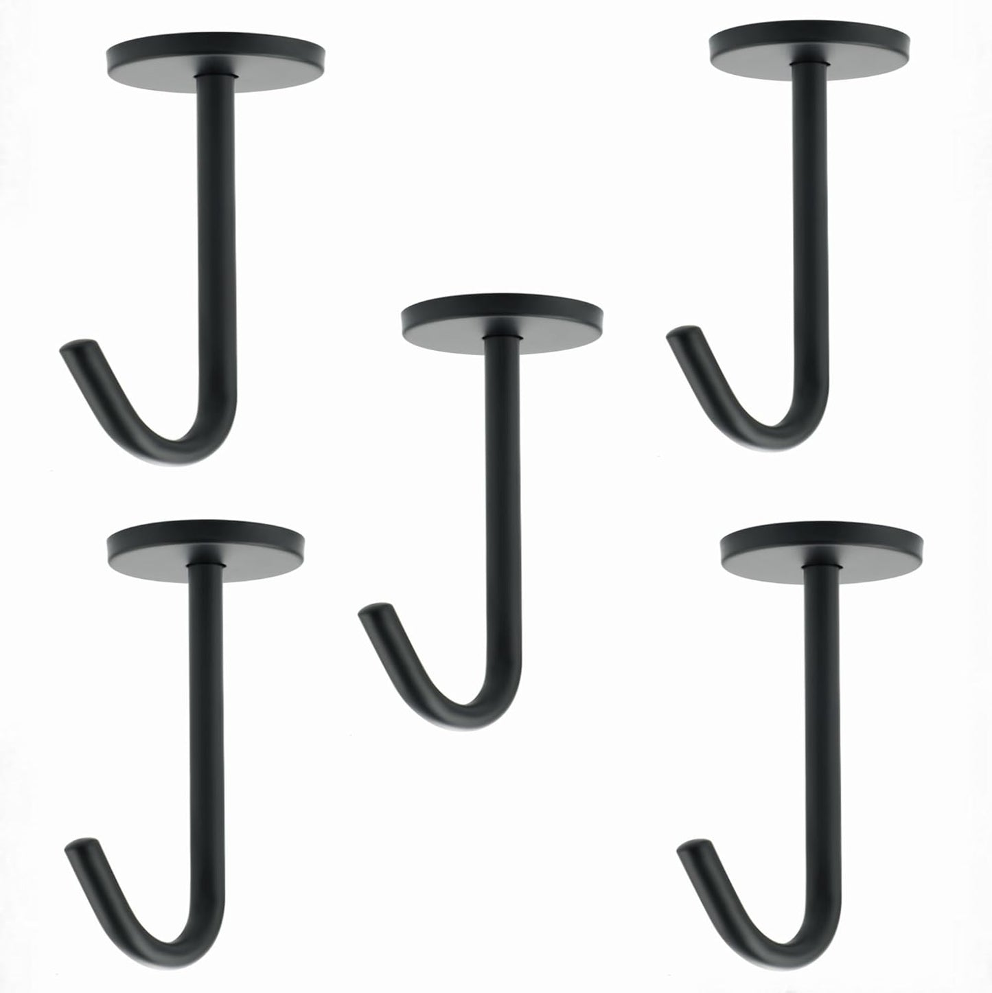 Ganchos techo acero inox 4.331pulg para plantas interiores