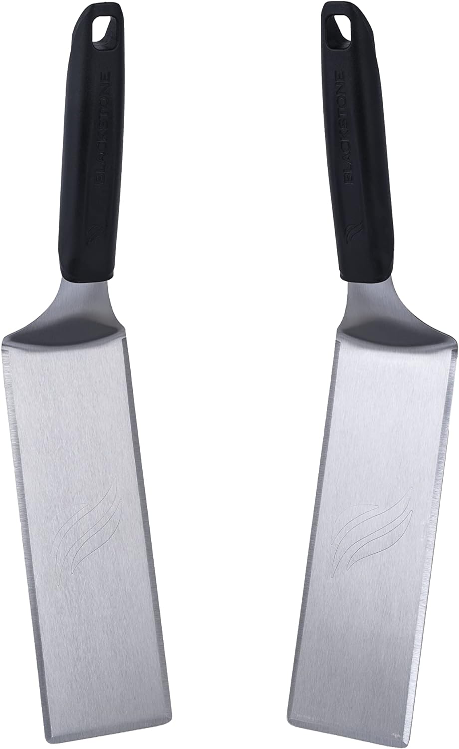 Set 2 Espátulas Parrilla Acero Inox 5550 Mango Antiderrap