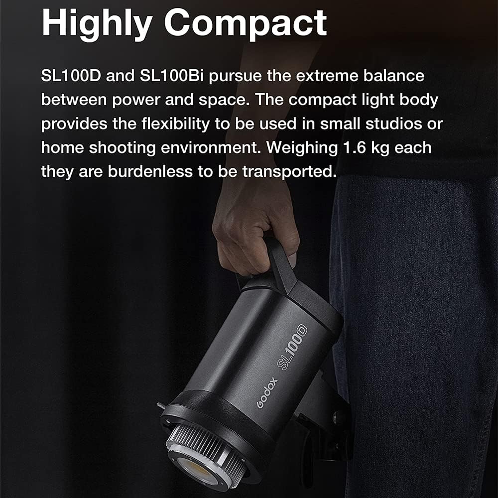 Luces LED estudio Bowens 100Ws 2800K-6500K inalámbrico