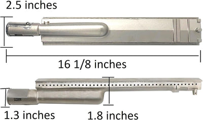 4 Quemadores acero inox para parrilla exterior Cal Flame