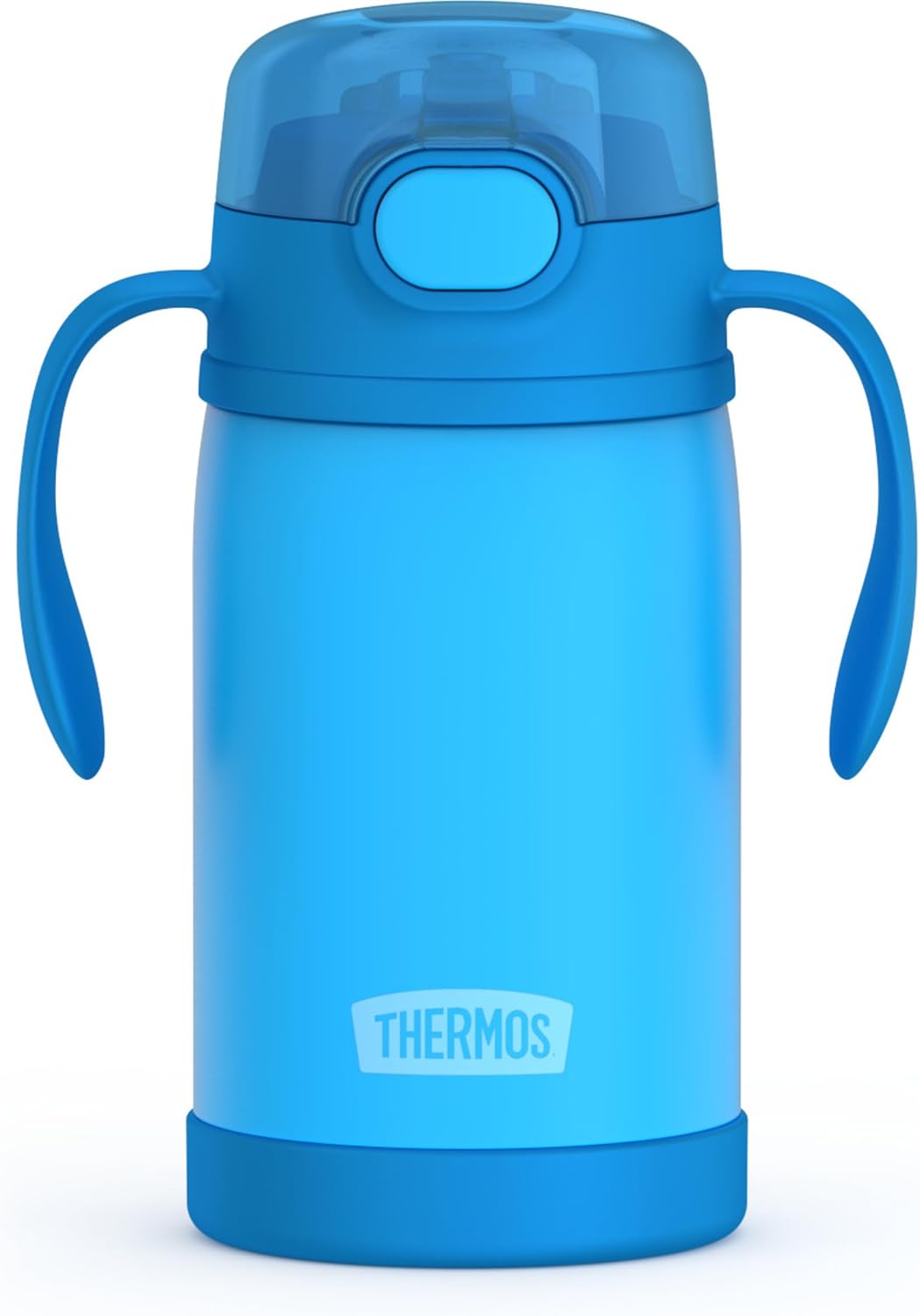 Botella acero inox 10oz bebé sorbo suave azul