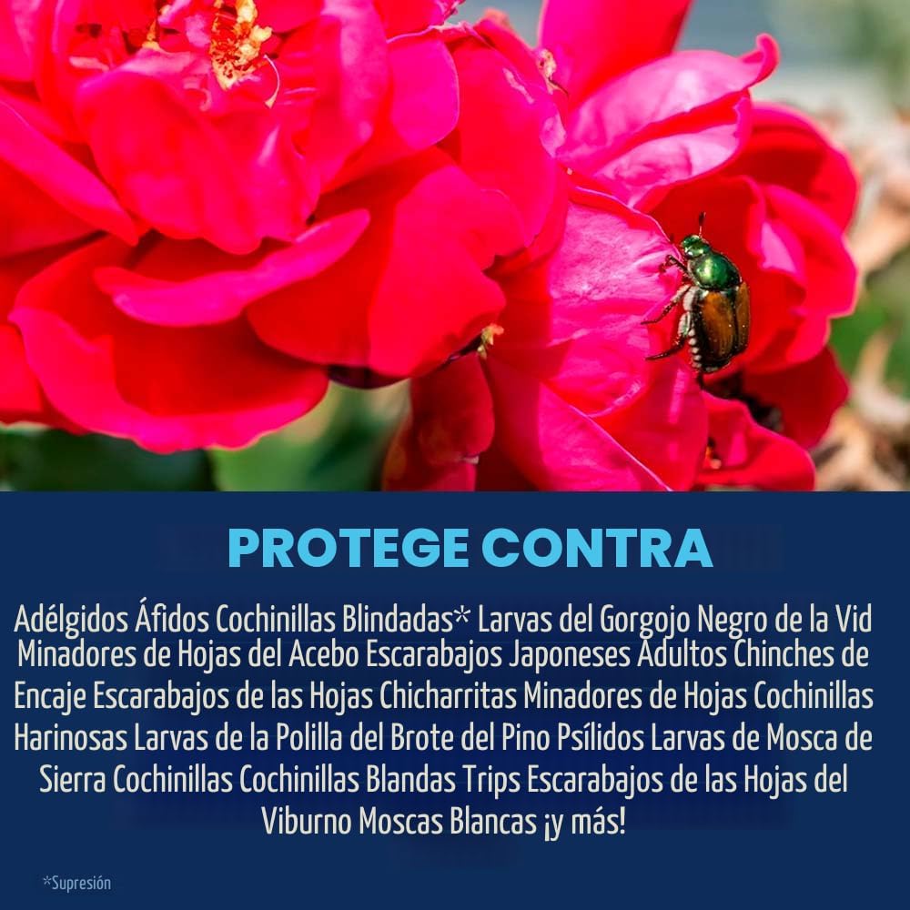 Fertilizante y insecticida sistémico para rosas 5lb