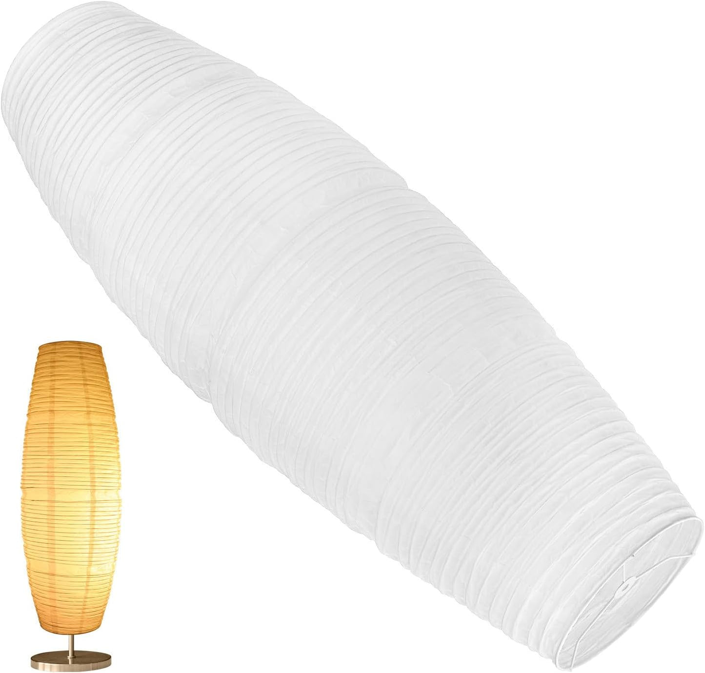 Pantalla plegable para lámpara de pie dormitorio sala