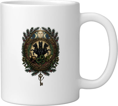 Taza cerámica Hecate blanca