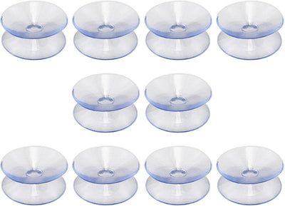Ventosas doble cara para mesa vidrio 10 Uds