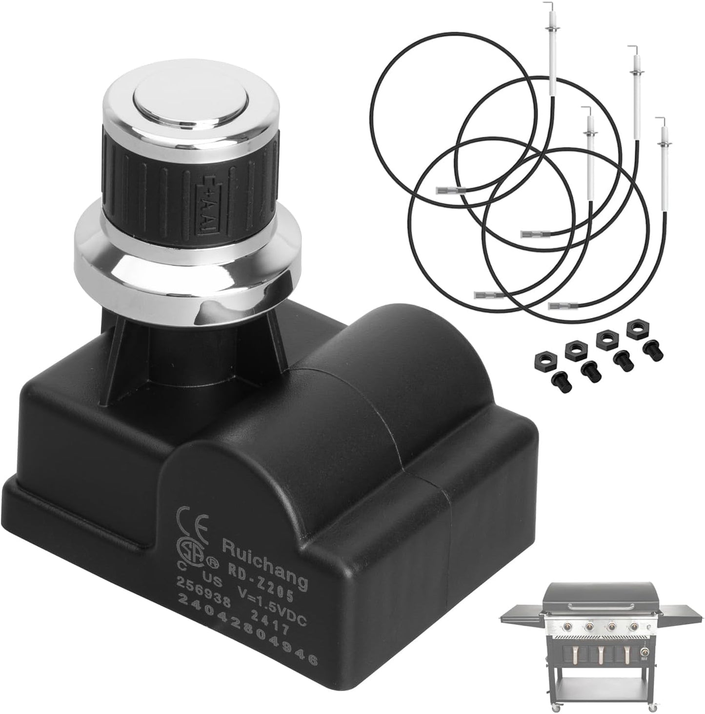 Kit encendido 5 salidas para freidora aire Blackstone 36pulg