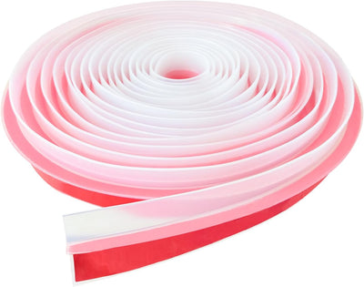 Tope puerta forma T 1.37pulg x20ft burlete silicón