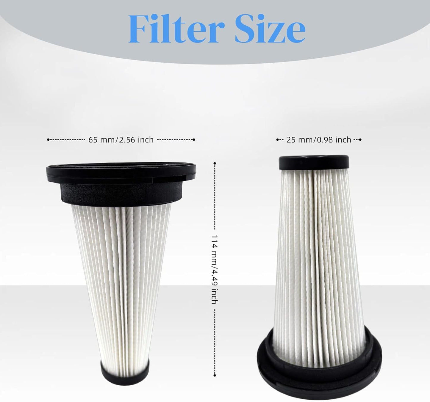 Filtros repuesto para aspiradoras inalámbricas T350 set 2