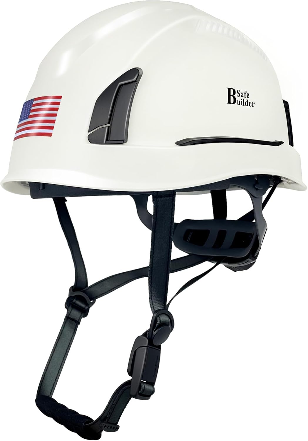 Casco seguridad construcción clase E trinquete correa magnética