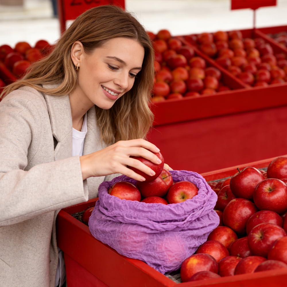 3 Pzas Bolsas Elásticas Plegables para Compras