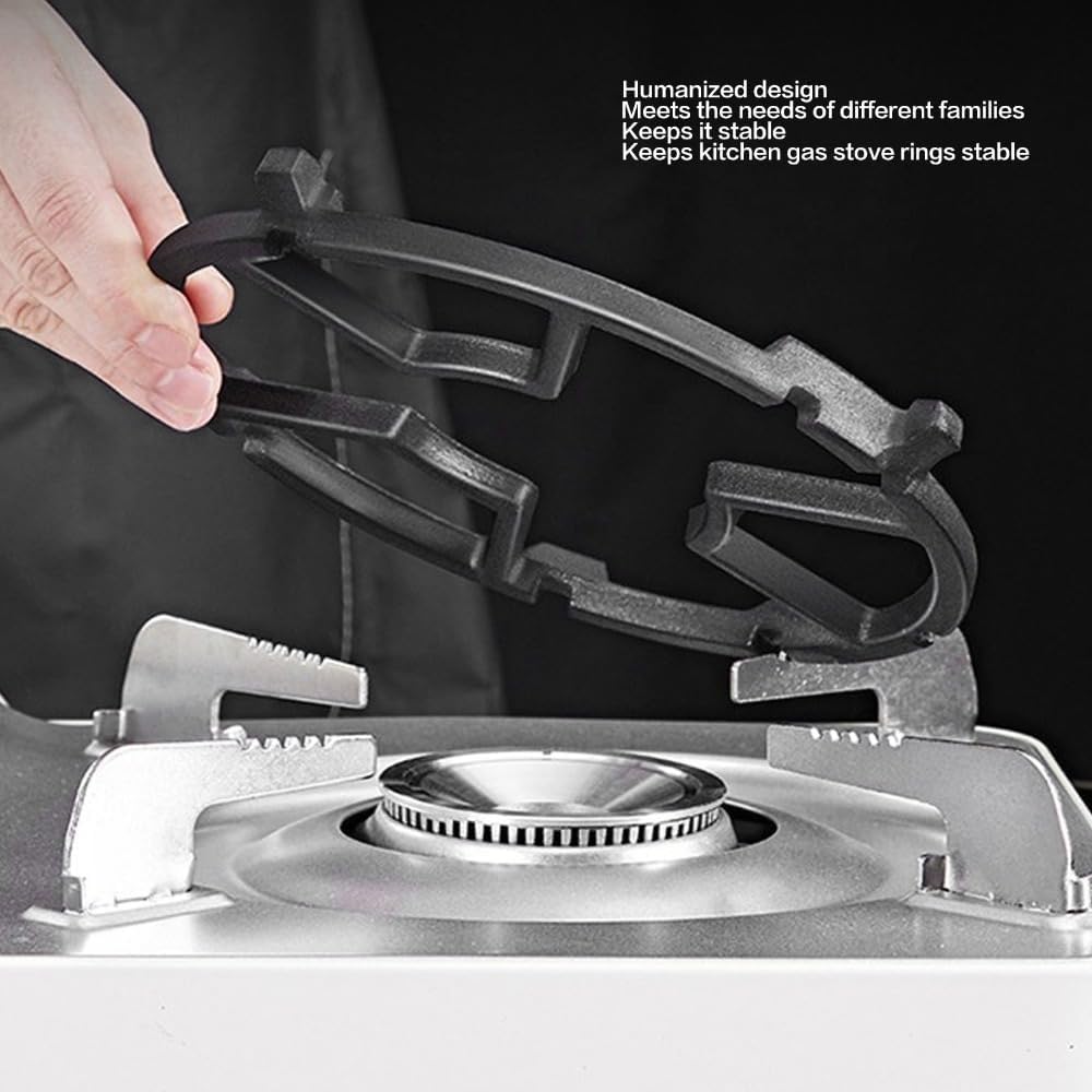 Soporte hierro fundido para ollas 3.1-6.3pulg antideslizante