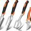 Set 4 Pzas Herramientas Jardín Aluminio Resistente