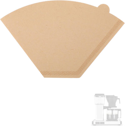 100 filtros de café con cono n.º 4 para Technivorm Moccamaster 8-10 tazas