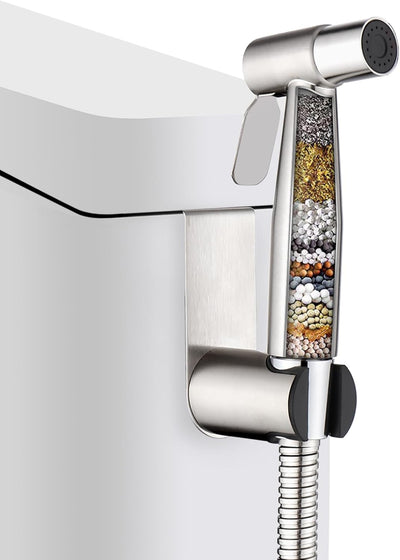 Pulverizador bidé mano acero inox con filtro