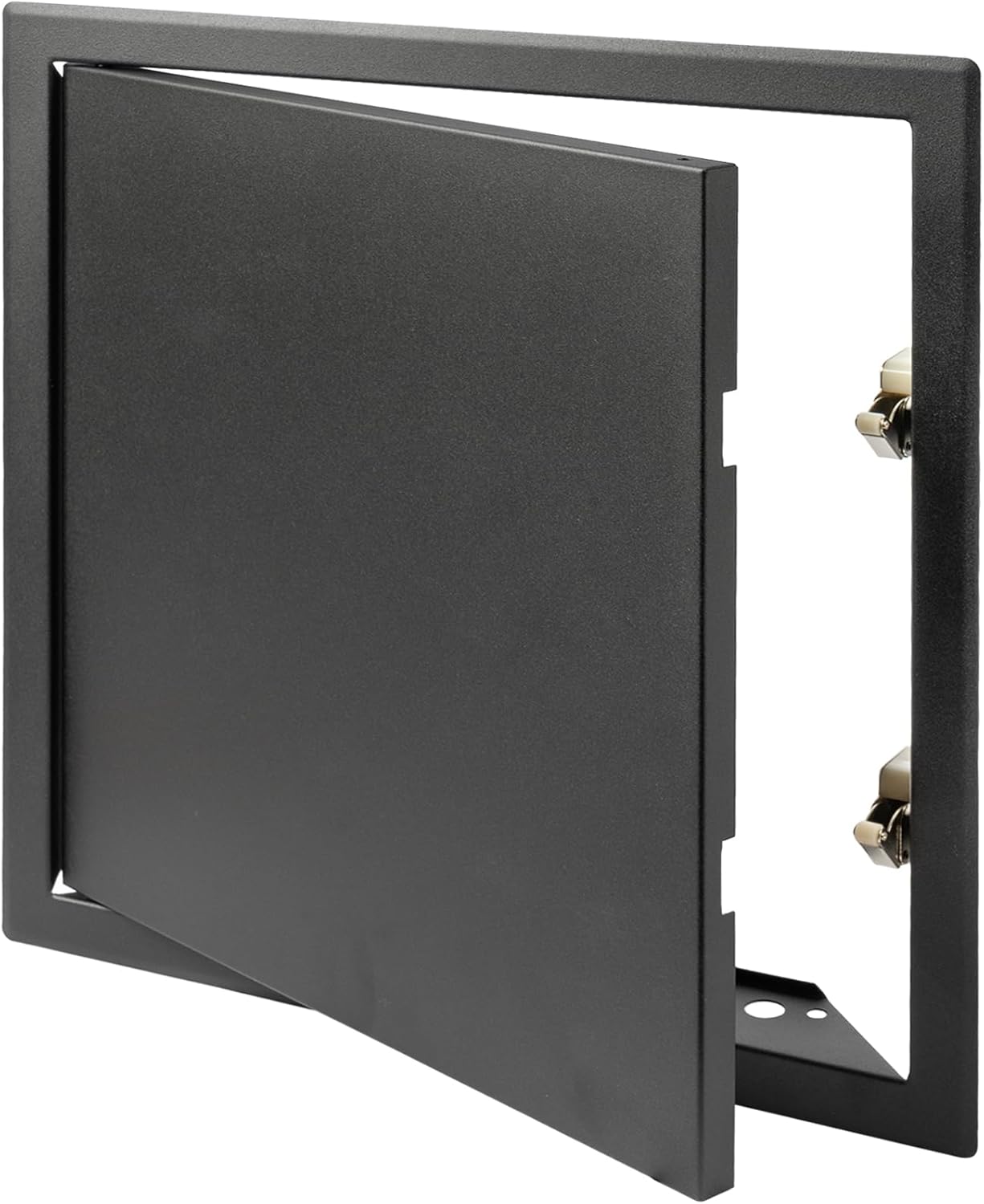 Panel acceso metal antracita 12x12pulg clic puerta yeso pared