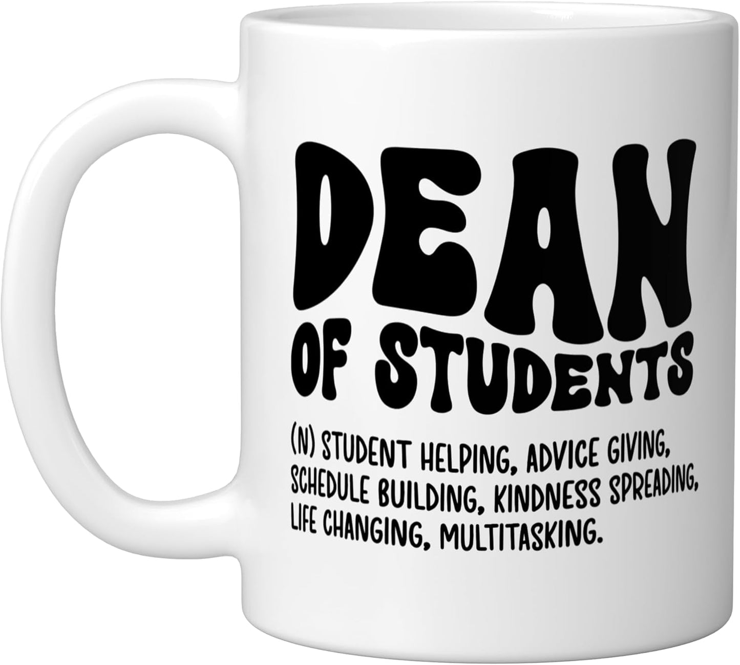 Taza de cerámica Dean Of Students Week blanca