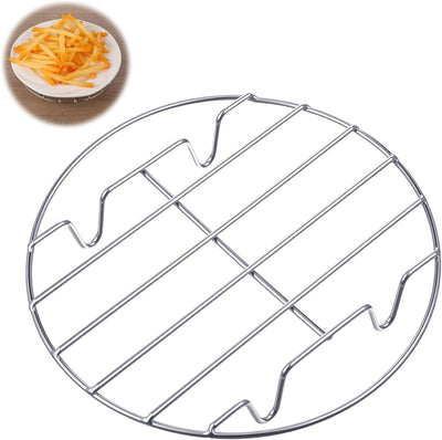 Estante vapor acero inox 304 para olla presión freidora aire cocina