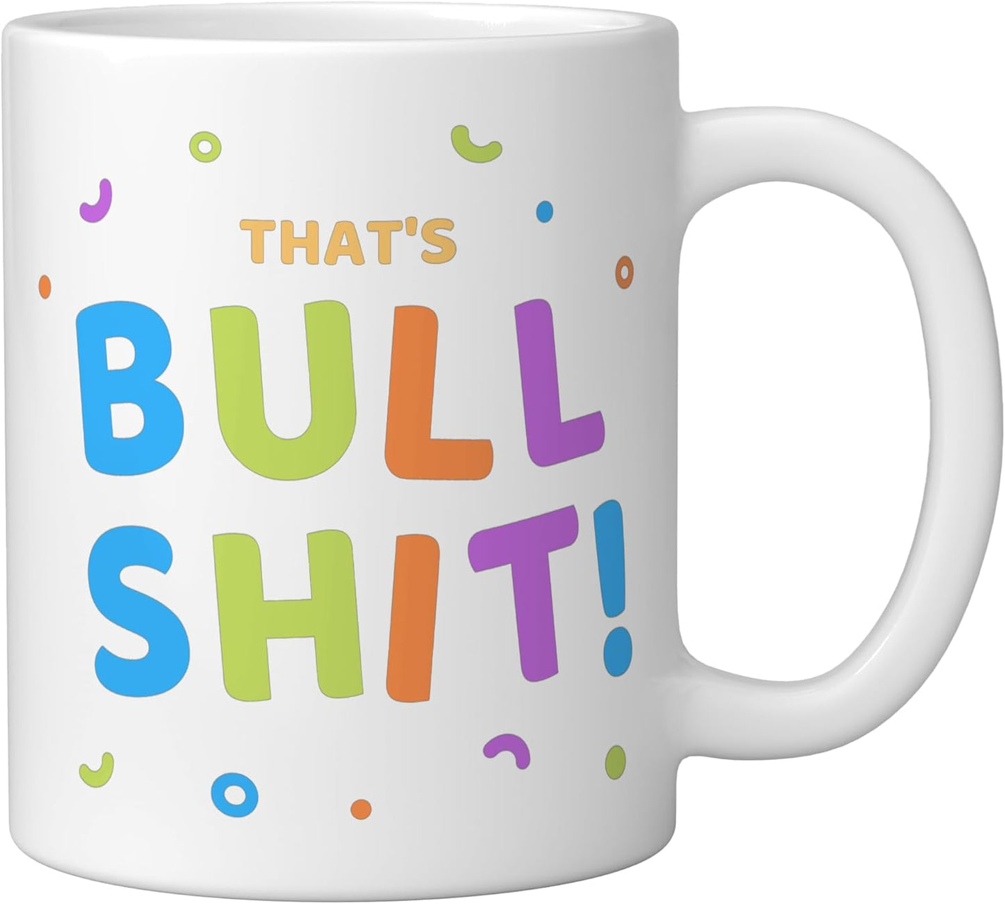 Taza de cerámica con mensaje humorístico para adultos