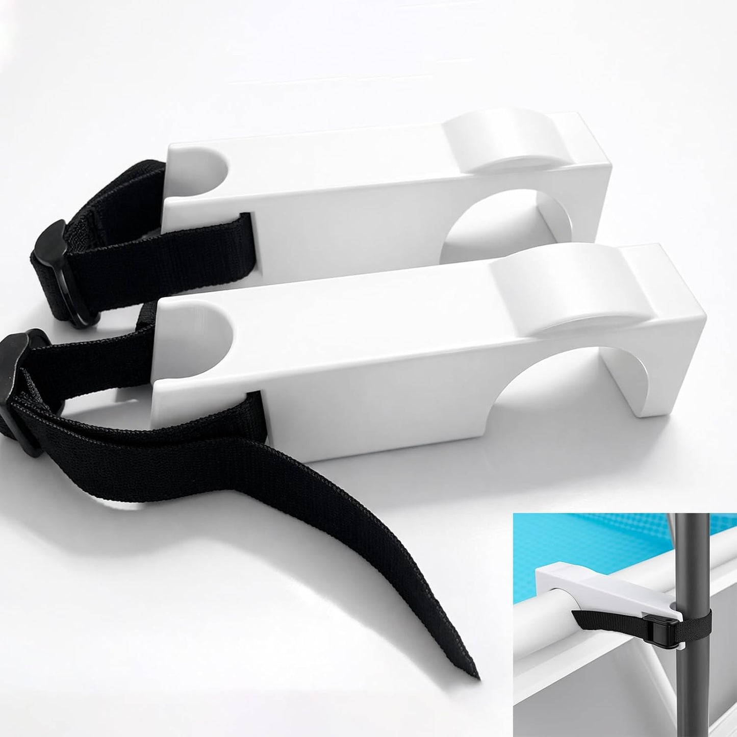 2 Soportes estabilizadores escalera piscina Intex 36a