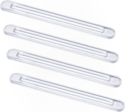 4 Protectores transparentes para muebles silicona autoadhesiva