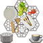 Tapete secado piedra multiusos encimera cocina 7 pzas