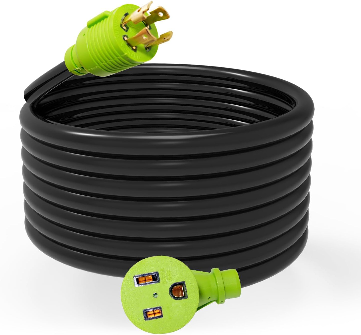 Cable adaptador soldador L14-30P a 6-50R 10 AWG ETL 15 pies