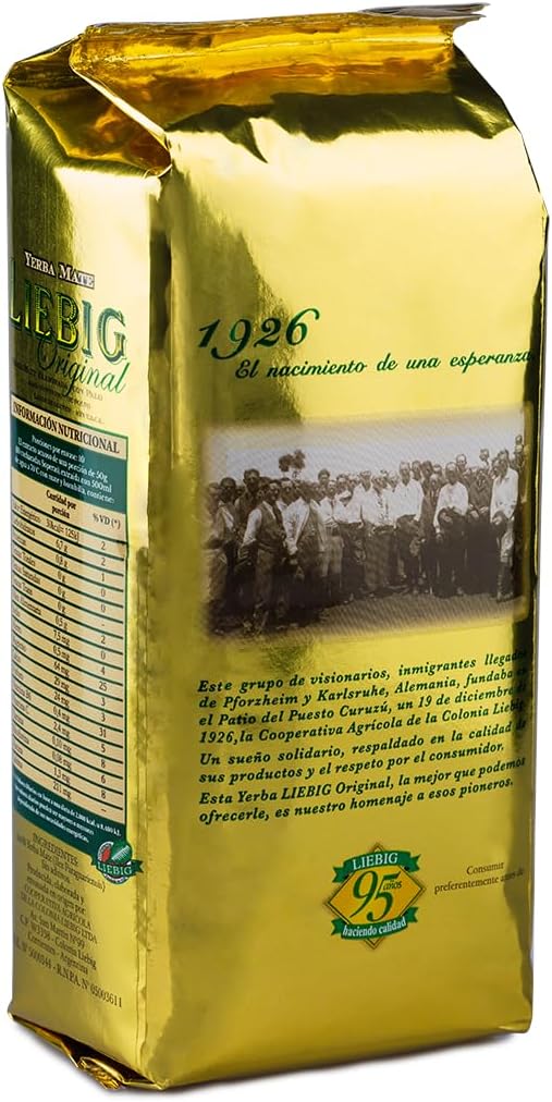 Yerba mate con tallos Liebig Original 1.1 lb