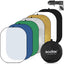 Fondo Chromakey 39x59pulg ovalado plegable 7en1 estudio