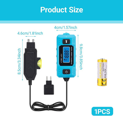 Probador circuito automotriz 20A 48V con pantalla LED