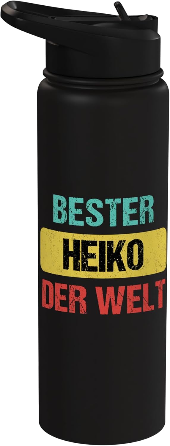 Botella de agua aislada acero inoxidable Heiko