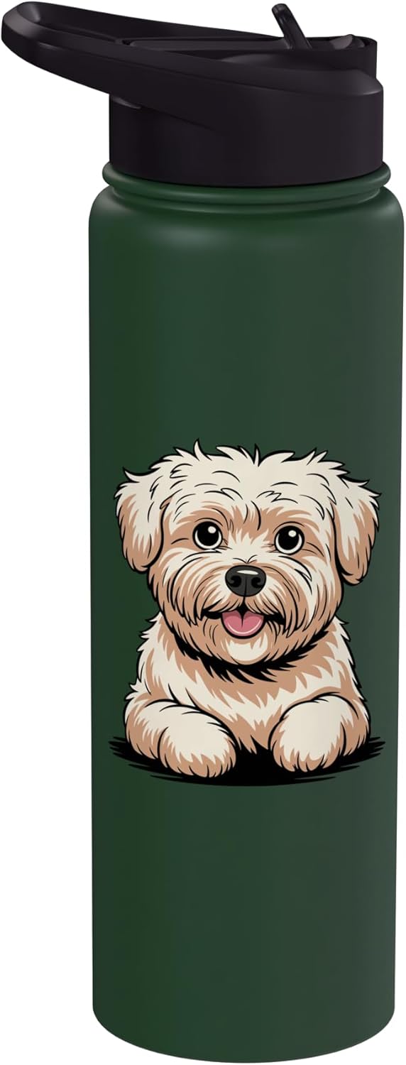 Botella térmica acero inox perro Bichon Frise