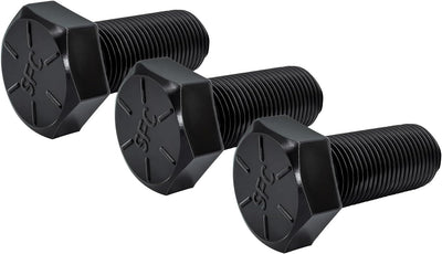 3 Pzas Tornillos Hex 5/8-18 x 1-1/2" Grado 8 para Cuchillas Bad Boy