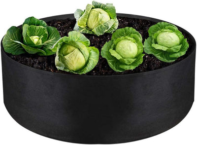 Bolsa cultivo 15gal tela resistente 24x8pulg negro