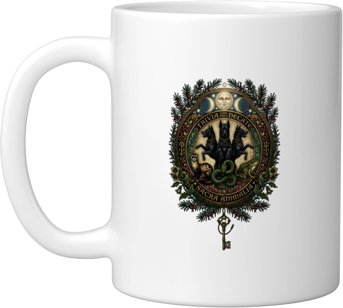 Taza cerámica Hecate blanca
