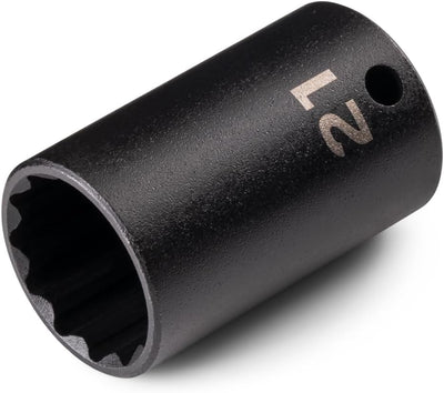 Zócalo impacto 3/8x0.827pulg 12 puntos