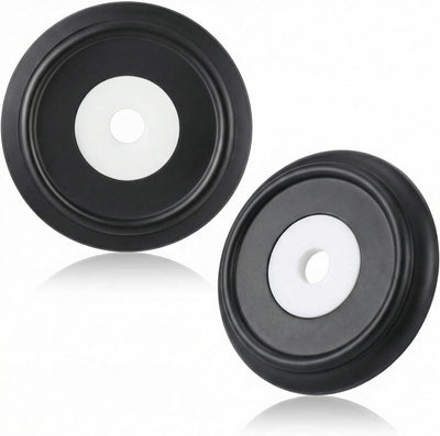 Pack 2 Anillos Metal para Boquilla Bañera Junta Espuma 1-1/2pulg