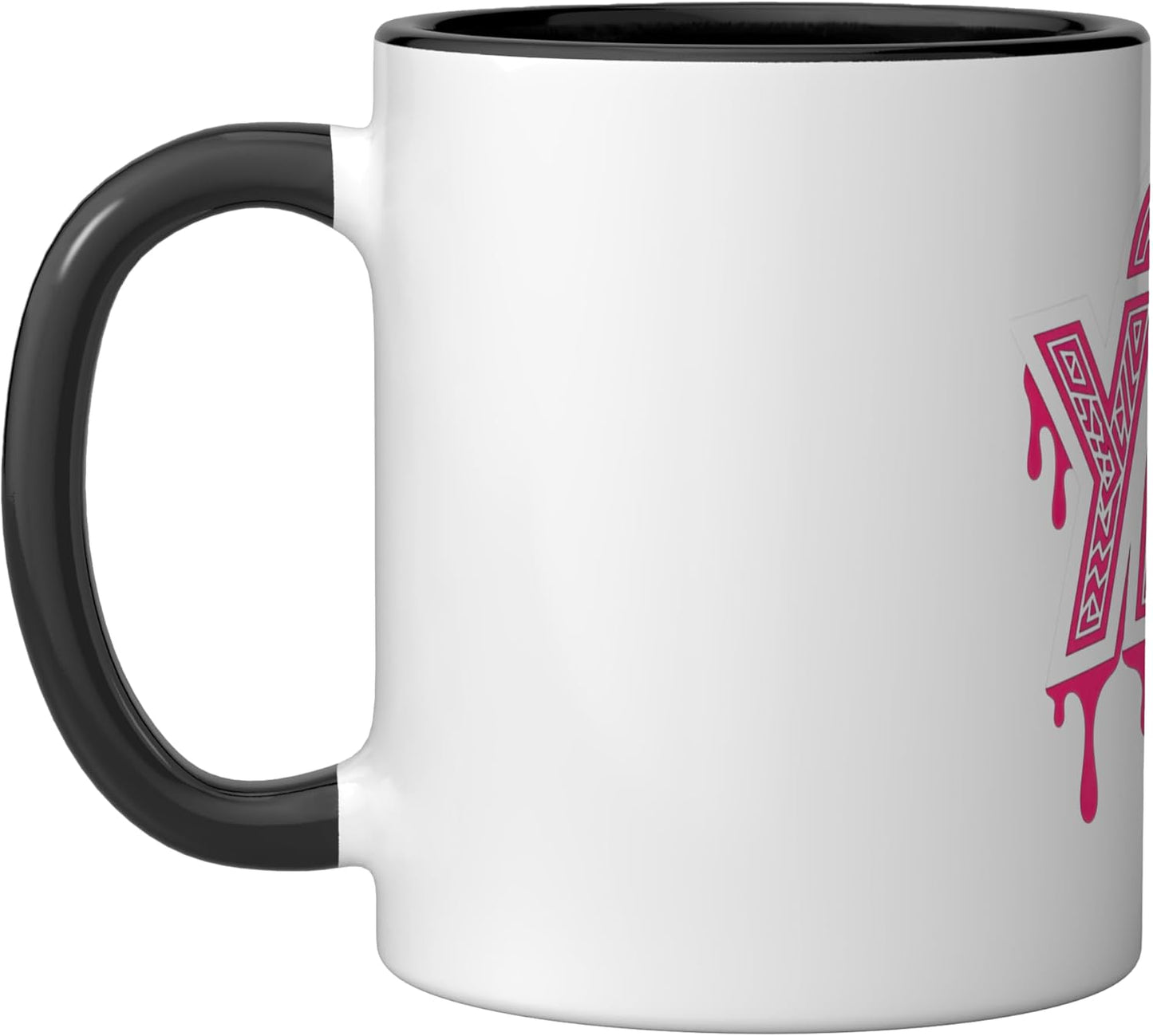 Taza Cerámica Negro/Blanco
