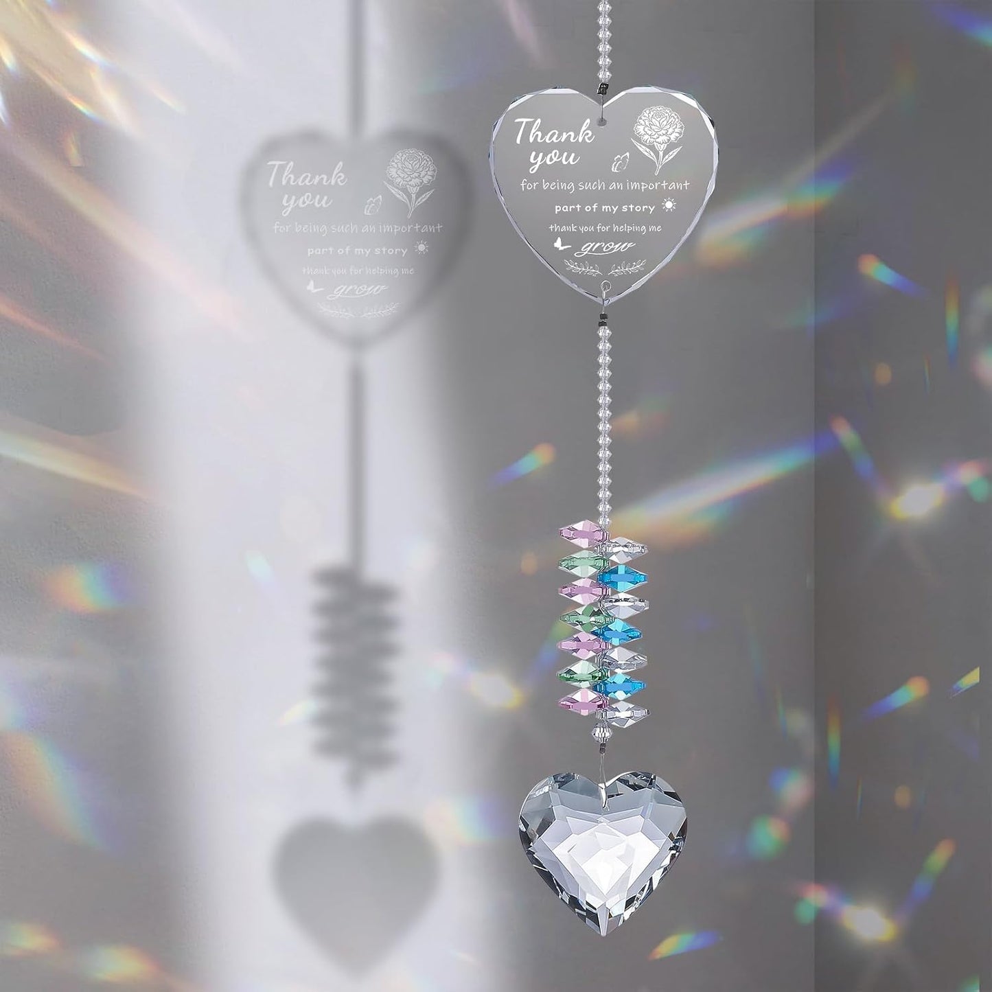 Atrapasueños cristal brillante regalo para mujer maestra enfermera