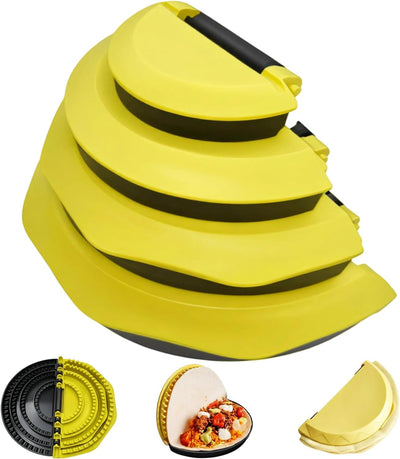 Sellador de tortillas 4 en 1 sin BPA para envolturas, quesadillas y burritos