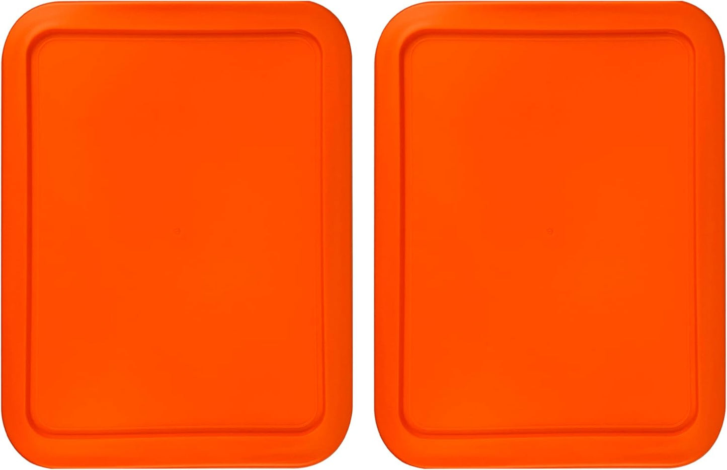 Tapa de repuesto para Pyrex Plastic 6 tazas Bowl rectangular paquete de 2