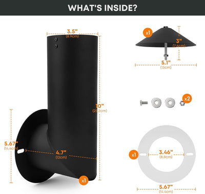 Pila humo para parrilla pellets Pit Boss Traeger Camp Chef negro