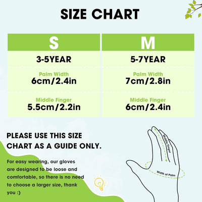 Guantes jardinería niños 3 pares goma recubrimiento