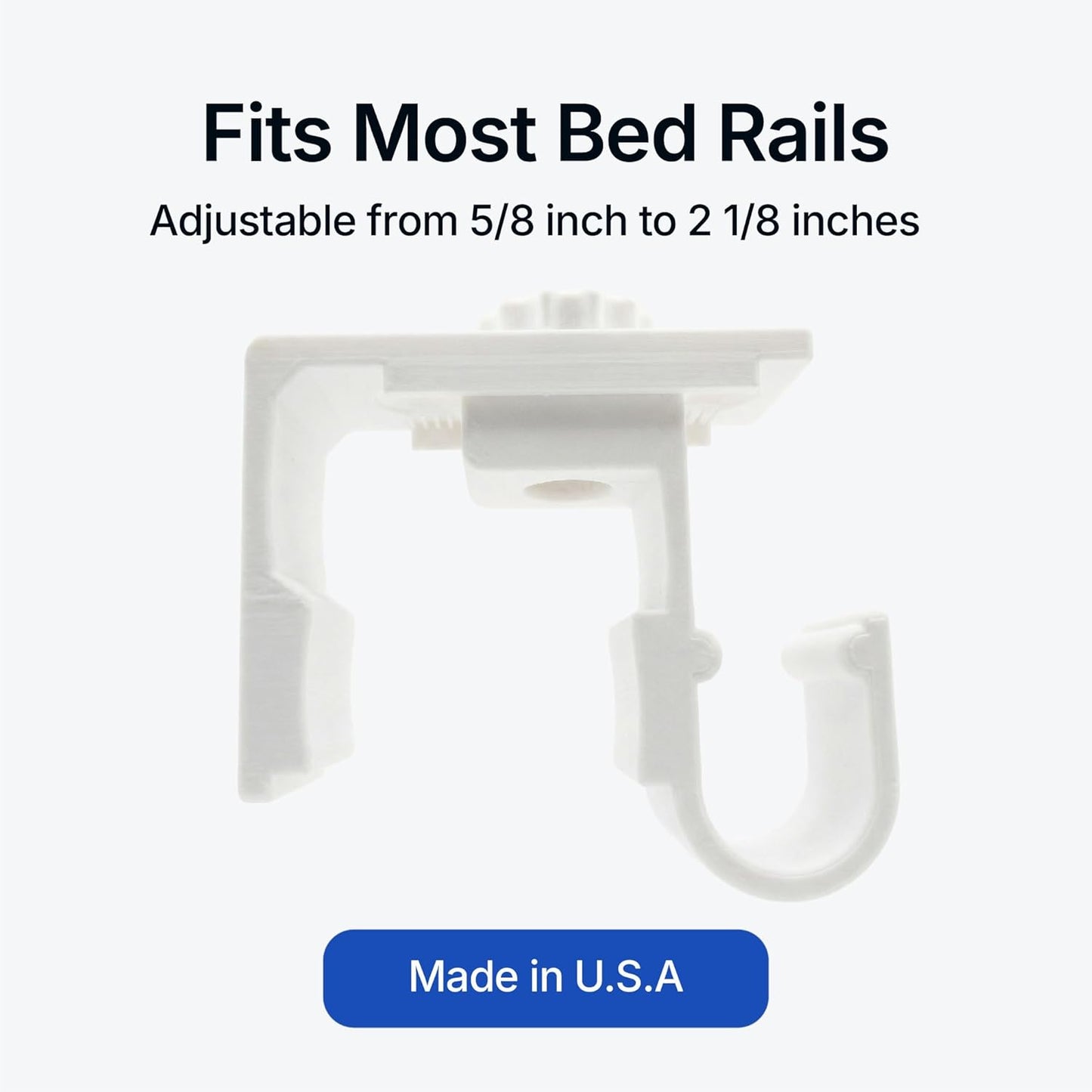 2 Soportes Manguera CPAP Abrazadera Ajustable Gancho U