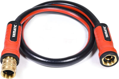 Manguera jardín 3ft 5/8pulg doble uso conector latón 300PSI
