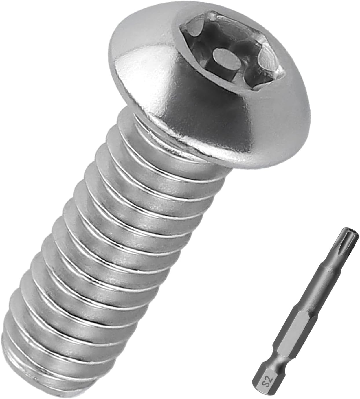 Tornillos Torx acero inox 1/4-20x3/4 pulg