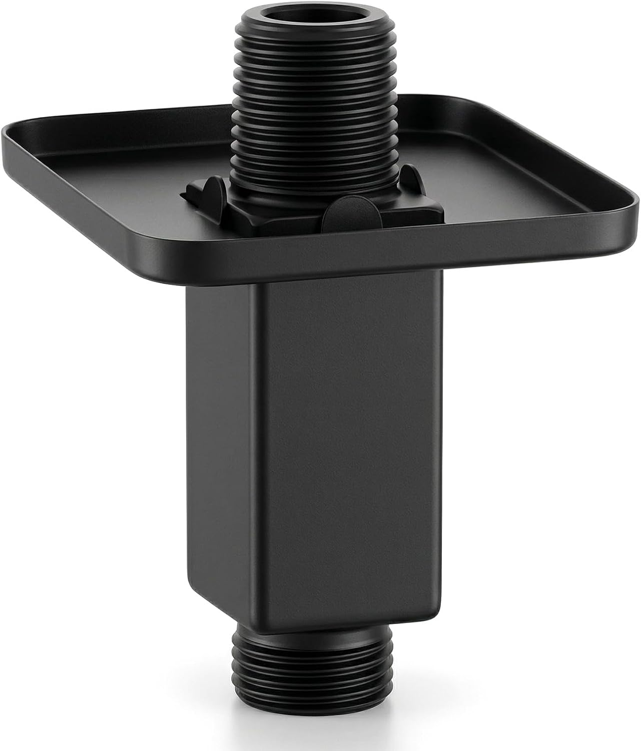Extensor acero inox pulg cuadrada para lluvia fija