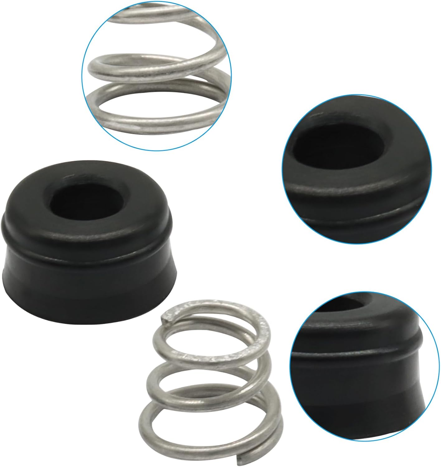 Kit resorte asiento reparación grifo set 8 pzas