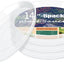 Plato transparente para plantas 4-22pulg set 5 bandejas colectoras