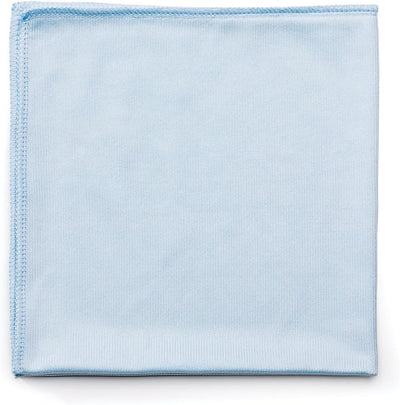 Paños microfibra reutilizables 16x16 azul 12uds